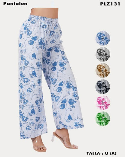 PLZ131 – Pantalón Estampado Floral