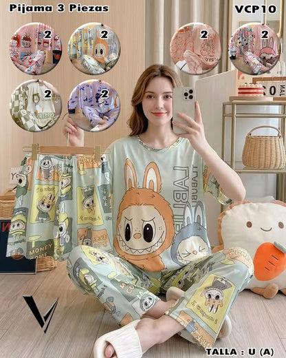 VCP10 - Pijama 3 Piezas