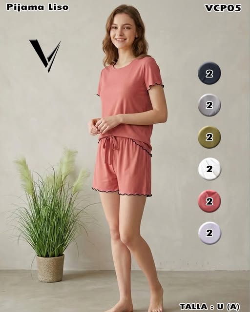 VCP05 - Pijama Short Confort
