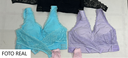 VB6025 - Brasier Moldeador con Faja de Encaje