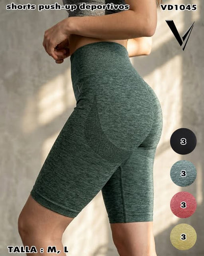 VD1045 - Shorts Push-Up Deportivos
