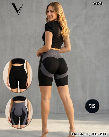 V05 - Short moldeador deportivo