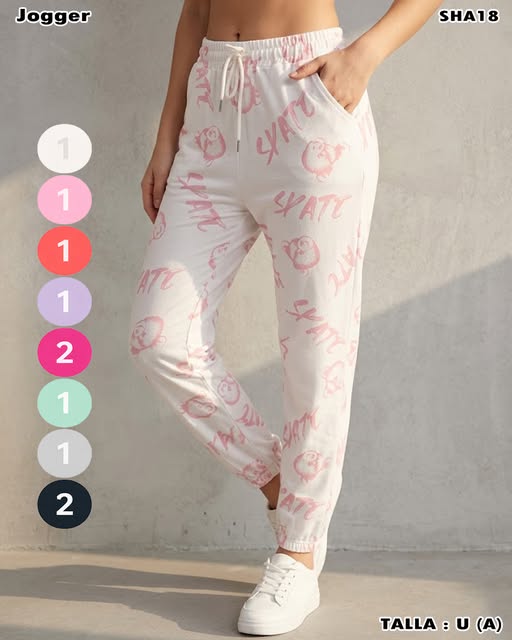 SHA18 - Jogger Estampado Cute
