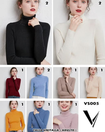 VS005 - Suéter Cuello Alto