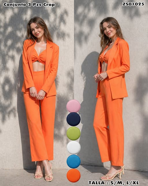 ZS01025 - Conjunto 3 Pzs Crop