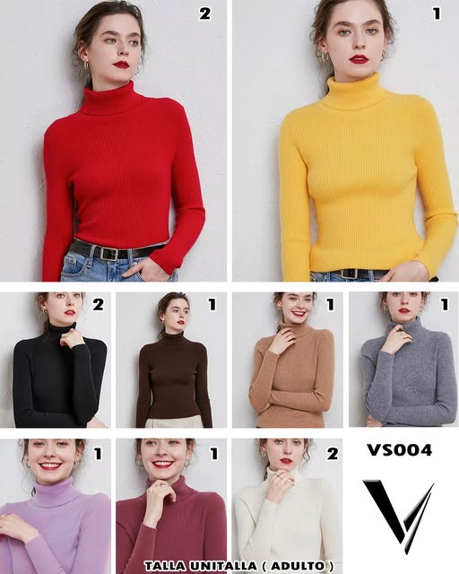VS004 - Suéter Cuello Alto