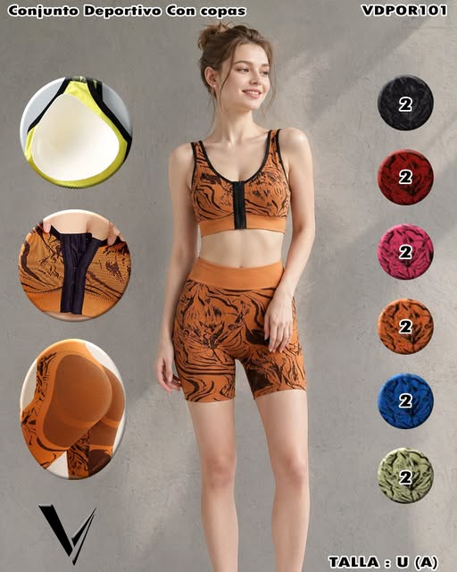 VDPOR101 - Conjunto Deportivo Con Copas