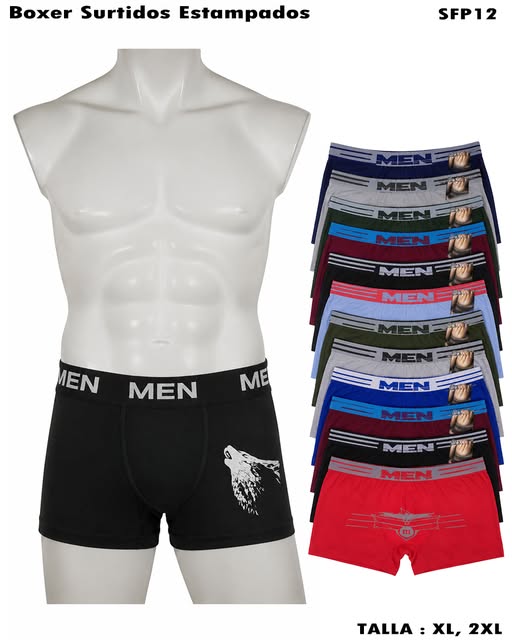 SFP12 - Boxer Estampado Casual