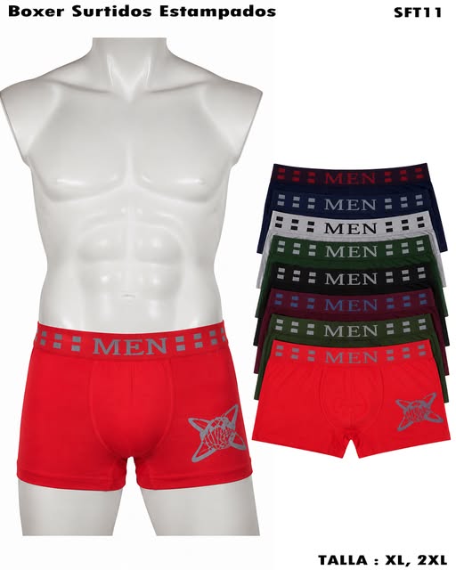 SFT11 - Boxer Estampado Moderno