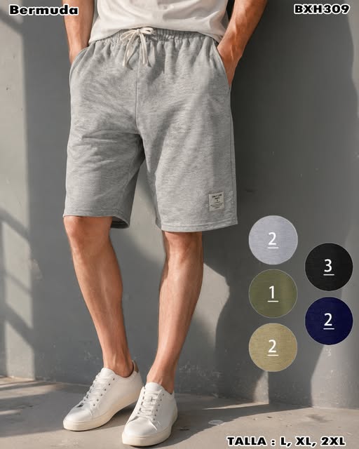 BXH309 - Bermuda Casual Básica