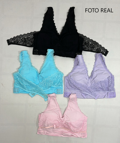 VB6025 - Brasier Moldeador con Faja de Encaje