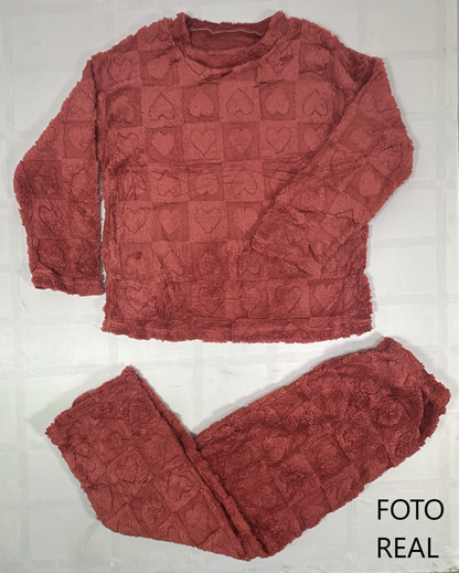 FK6272 - Conjunto de Pijama Polar para Dama