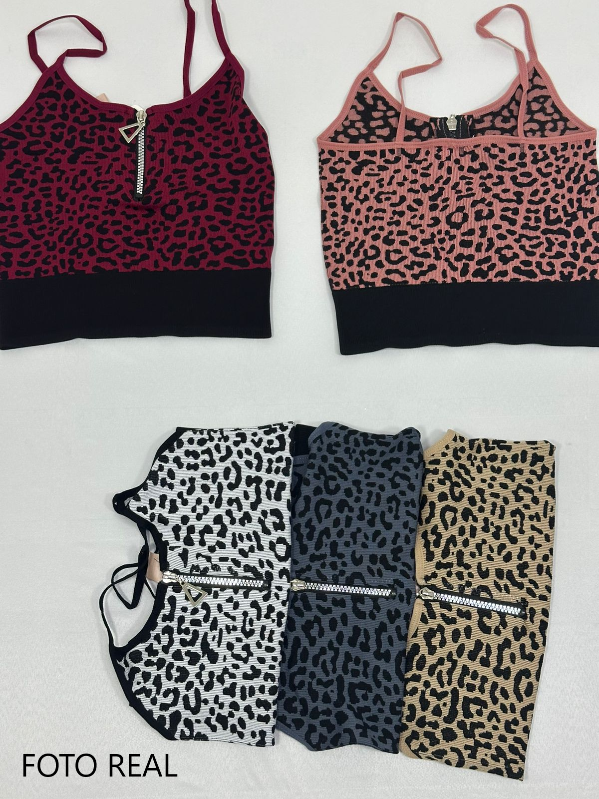 DOP8696 - Blusa Tirante Animal Print