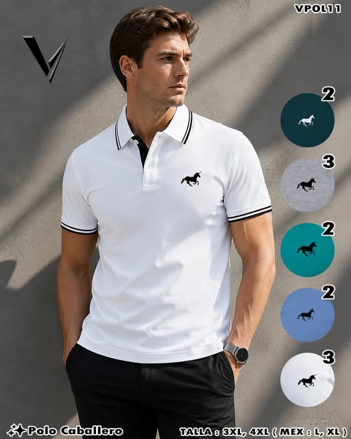 VPOL11 - Polo Caballero Premium