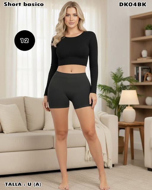 DK04BK - Short Básico para Dama