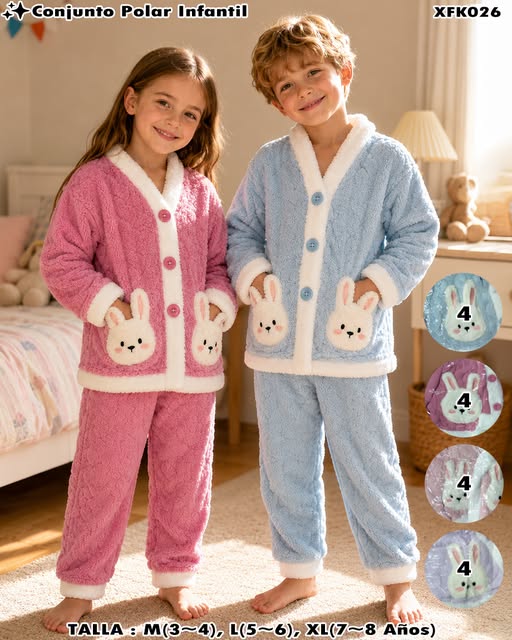 XFK026 - Conjunto Polar Infantil