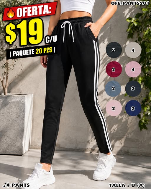 OFE-PANTS201 - Pantalón Deportivo para Dama