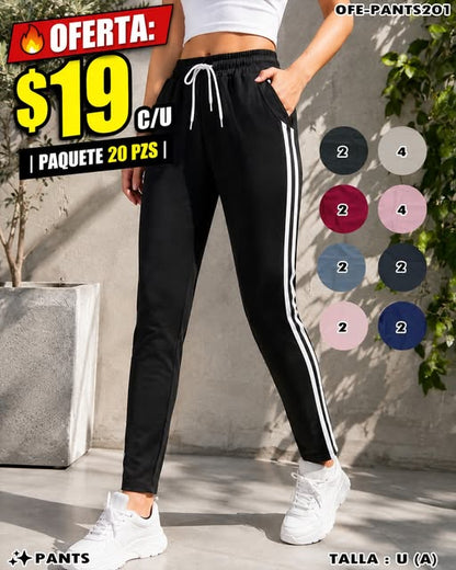 OFE-PANTS201 - Pantalón Deportivo para Dama