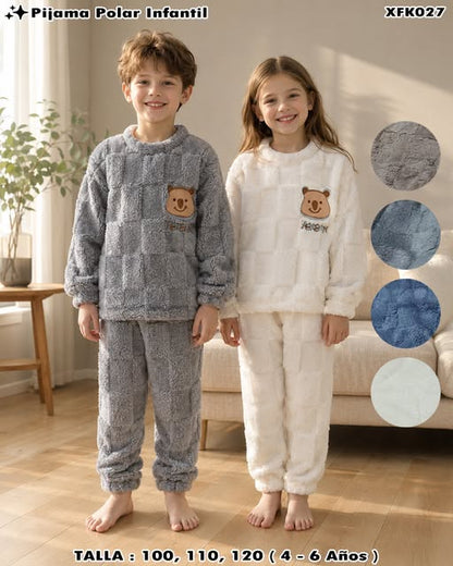XFK027 - Pijama Polar Infantil
