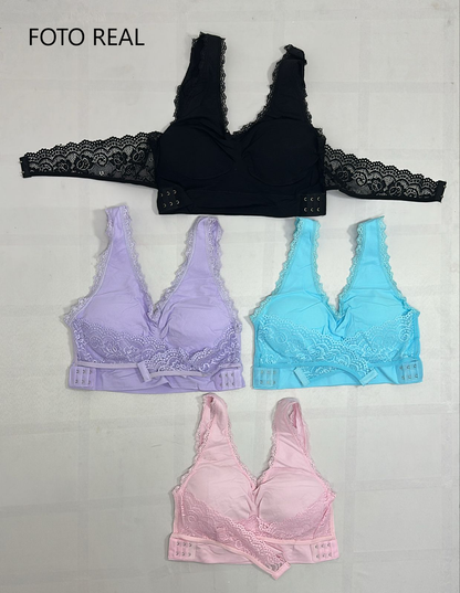 VB6024 - Brasier Moldeador con Faja de Encaje
