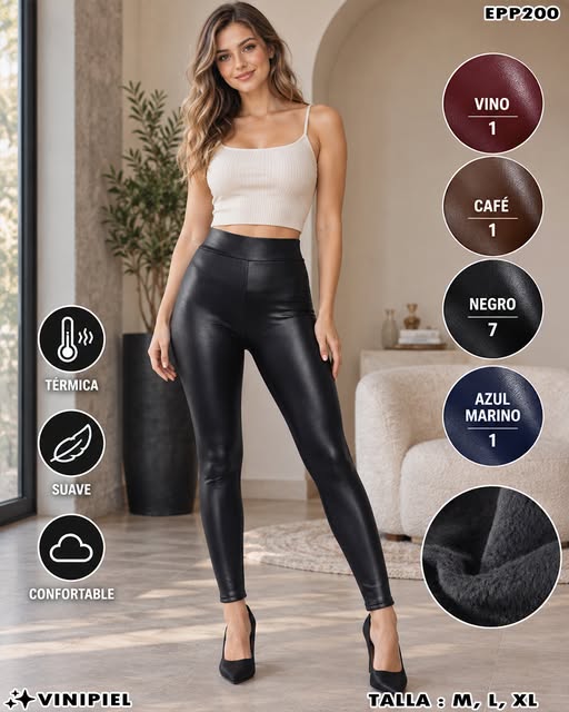 EPP200 - Pantalón Térmico de Vinipiel para Dama