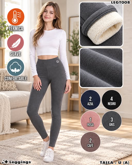LEGT008 - Leggings Térmicos para Dama