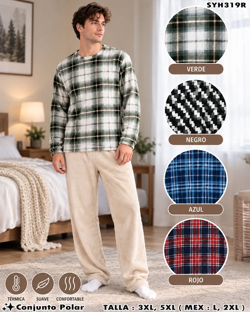 SYH319R - Conjunto Polar para Caballero