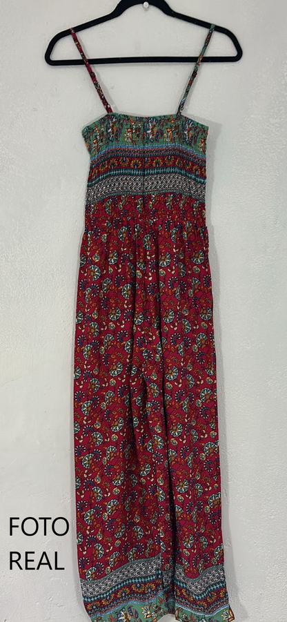J10008 - Jumpsuit Palazzo Estampado Boho