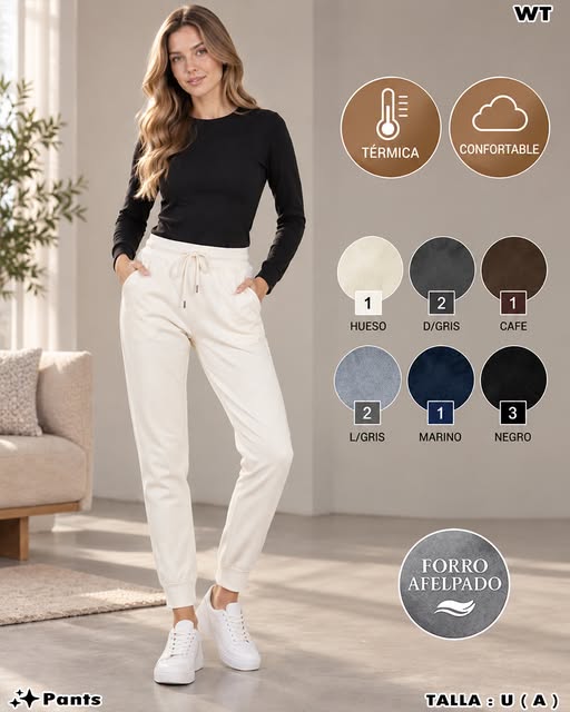 Pantalón Térmico Afelpado