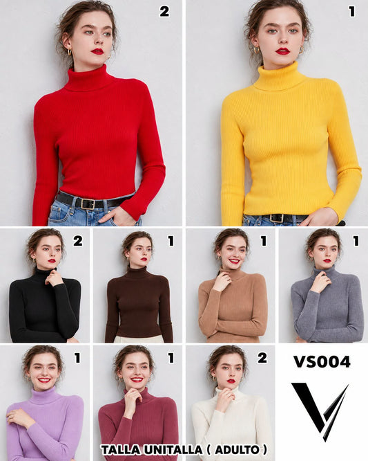 VS004 - Suéter Cuello Alto
