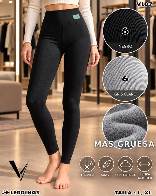 VL07 - Leggings Térmicos Gruesos