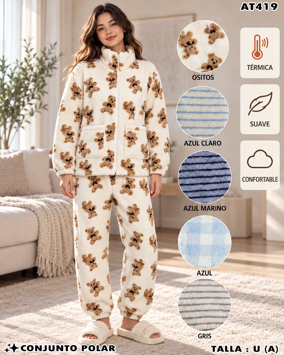 AT419 - Conjunto Polar para Dama