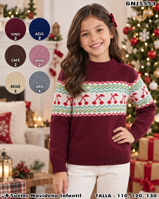 GNJ5553 - Suéter Navideño Infantil