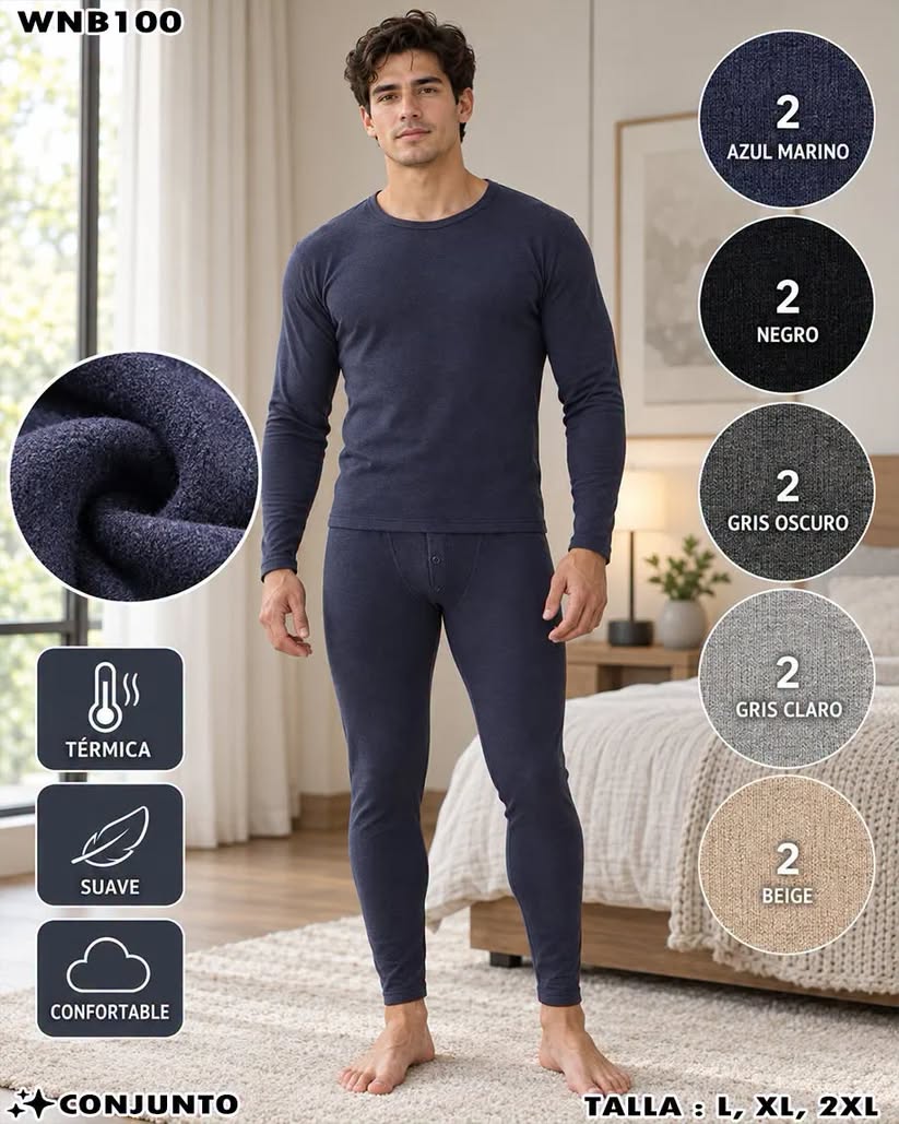 WNB100 - Conjunto Térmico para Caballero