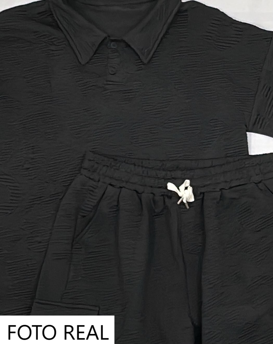 SSH009 - Conjunto Polo con Bermuda Cargo para Caballero