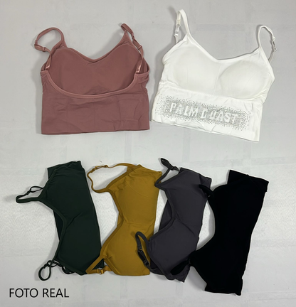 BR7689 - Top con Brillo con Copas