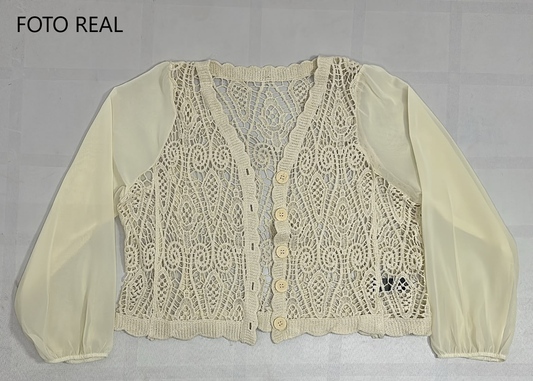 VJ137 - Blusa Bordada