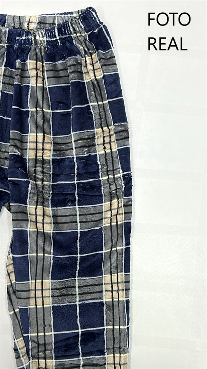 HUBA - Pijama Polar para Caballero