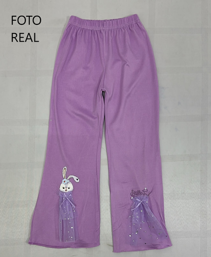 VLEG101 - Leggings Infantil con Estampado de Princesa