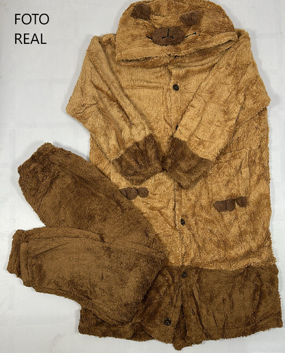 AT401 – Mameluco Térmico de Peluche (CAPA + PANTALÓN)