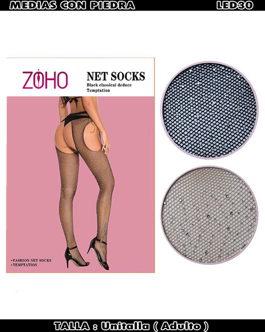 LED30 - Medias con brillos