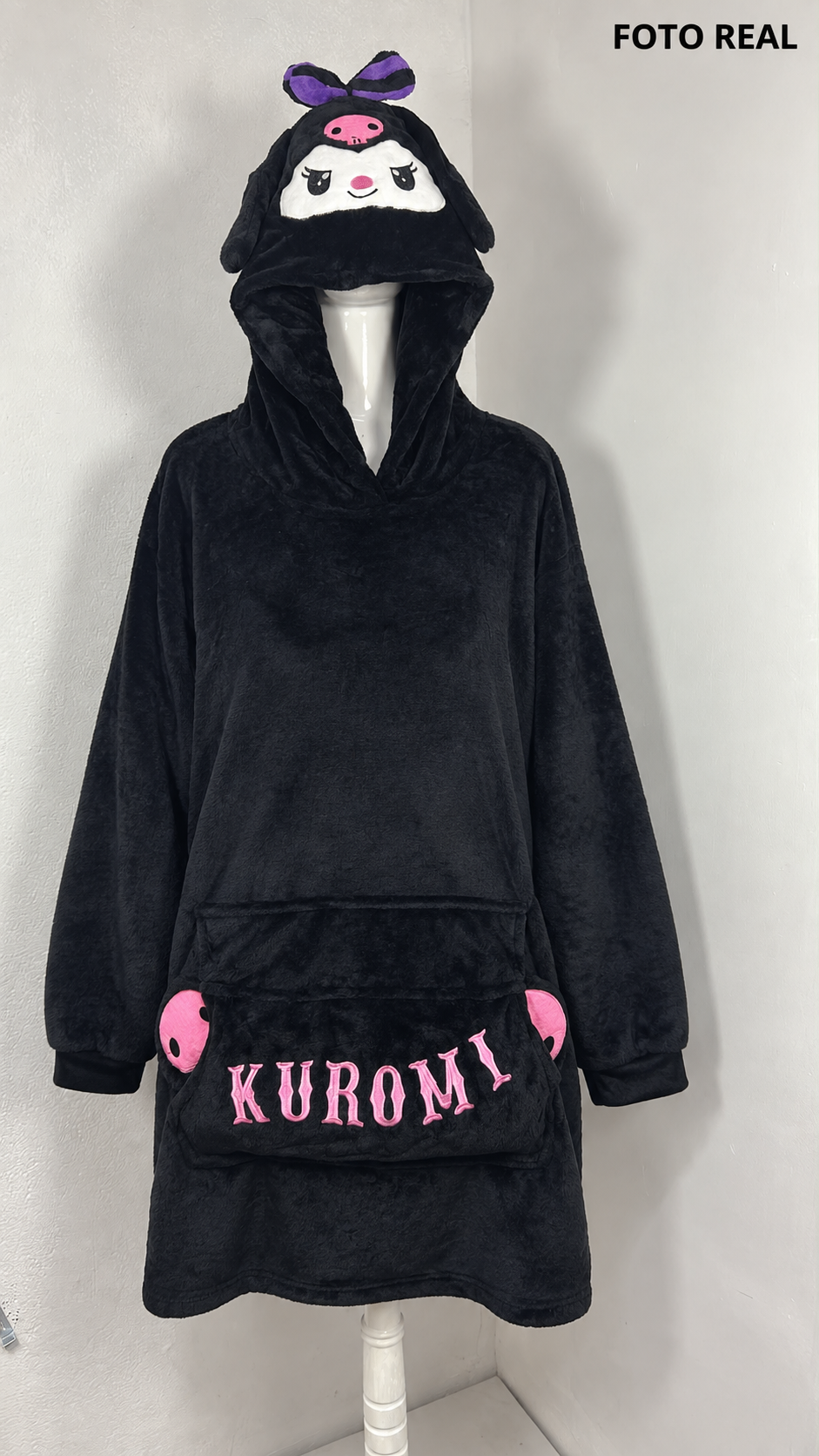 DMP2807 - Maxi Sudadera Afelpada Hello Kitty
