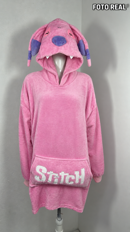 DMP2802 - Maxi Sudadera Afelpada Stitch