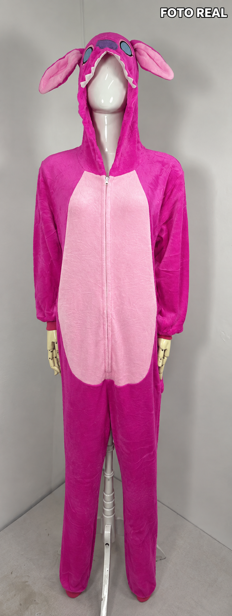 DM138FU - Mameluco Lilo & Stitch Rosa