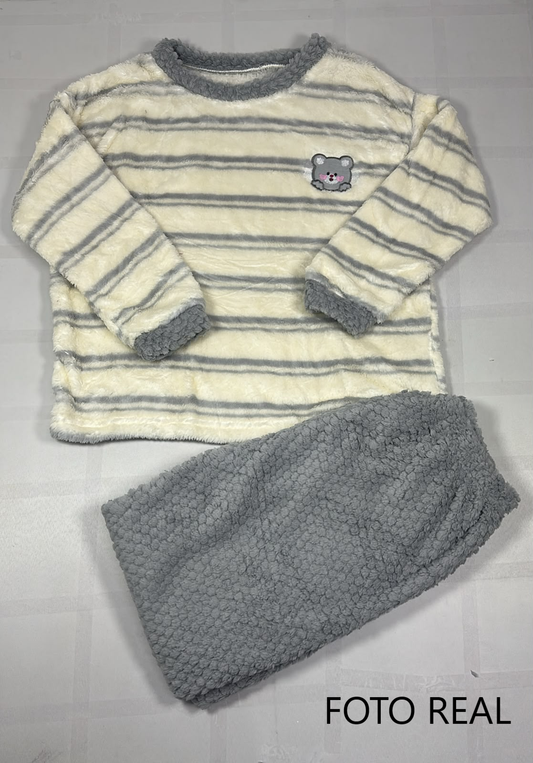 FK6229 - Conjunto Pijama Polar