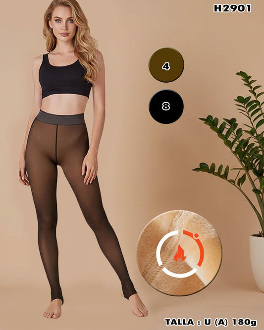 H2901 – Medias efecto piel térmicas