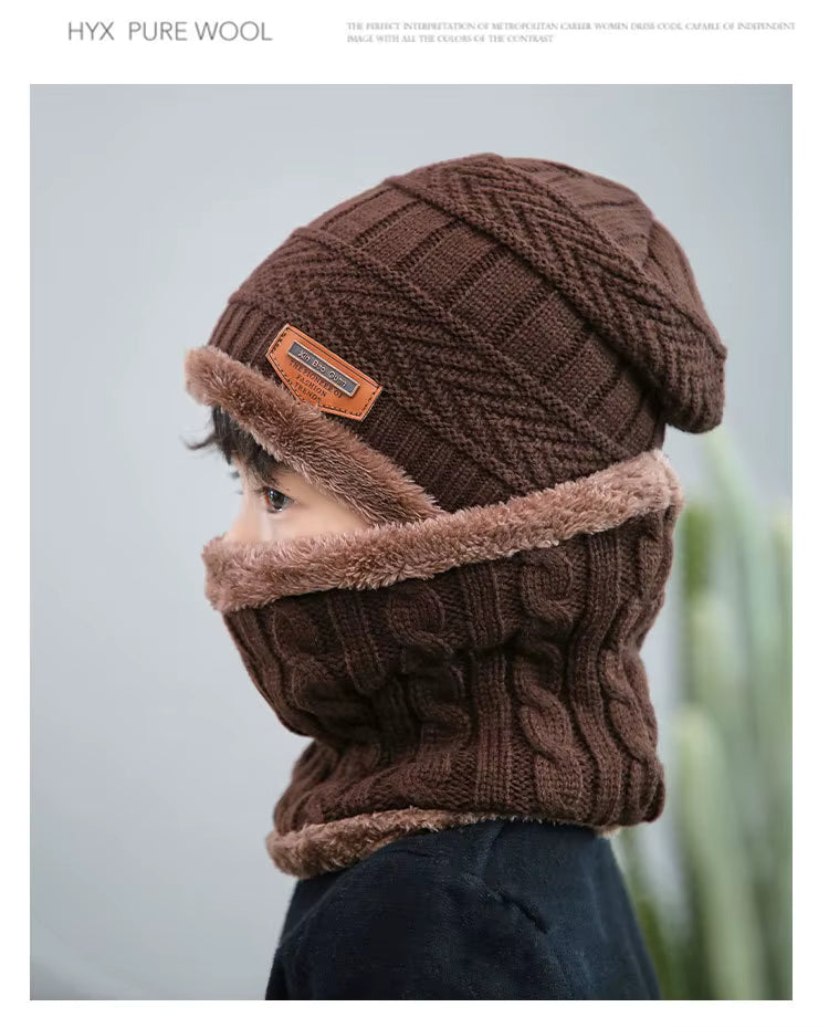 VHK002 - Gorro con bufanda infantil