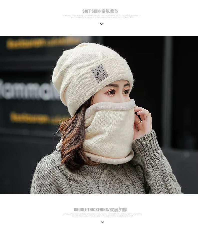 VH010 - Gorra y bufanda conjunto térmico