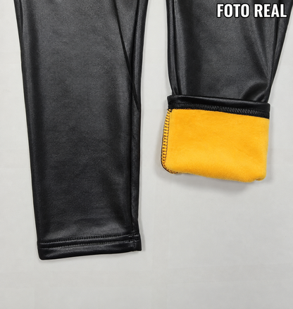 VP301 - Leggings de Vinipiel Afelpados para Dama