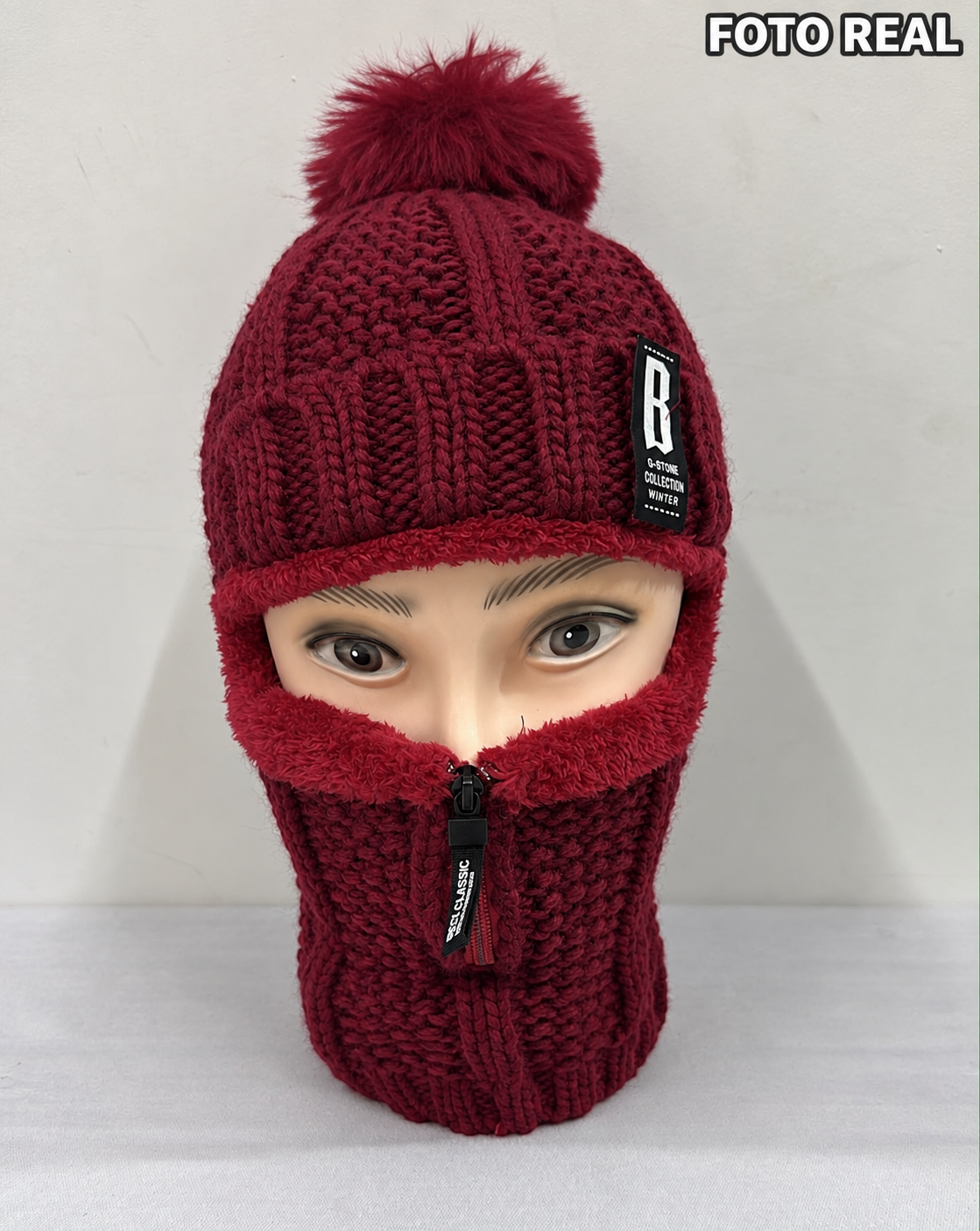 VH009 - Gorro con Bufanda Afelpada